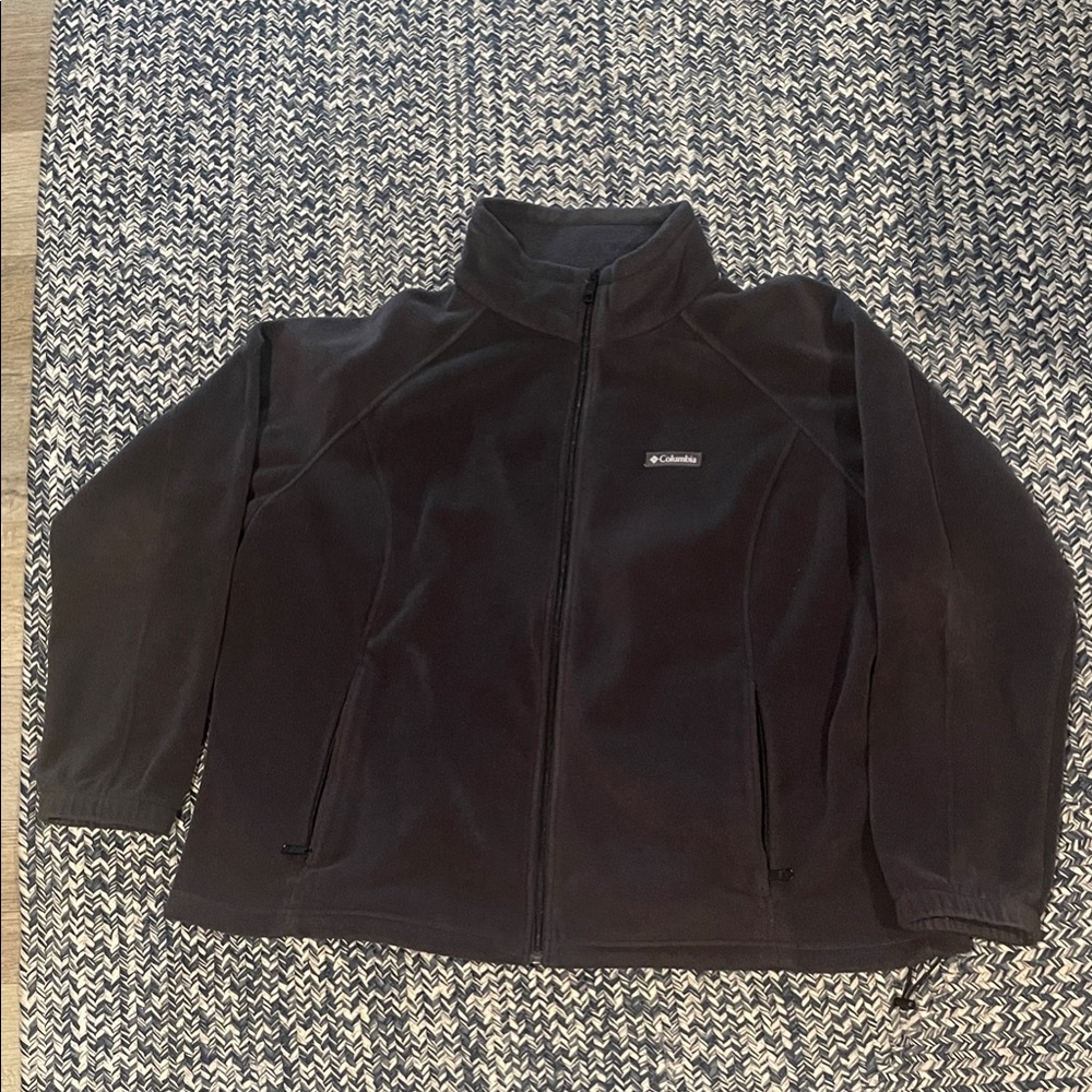 Columbia Dark Gray Fleece Jacket